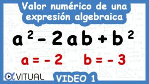 que-es-el-valor-numerico-de-una-expresion-algebraica