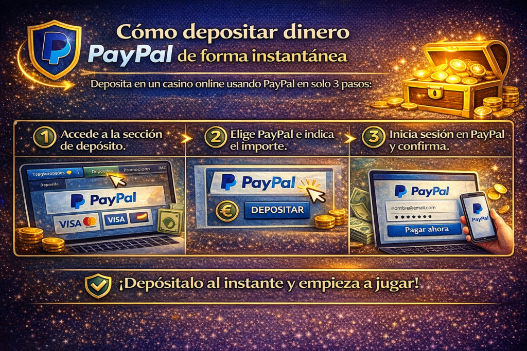 Mejor casino online PayPal en España