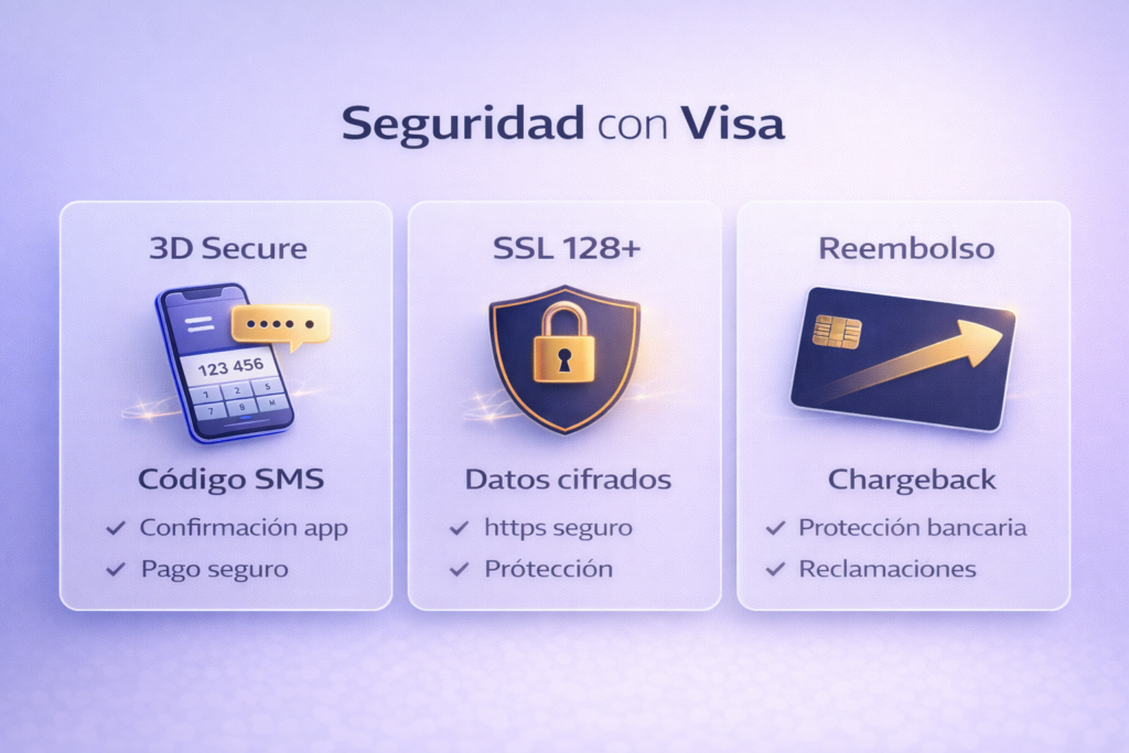 Casinos online que aceptan Visa en España