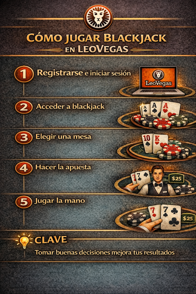 LeoVegas blackjack