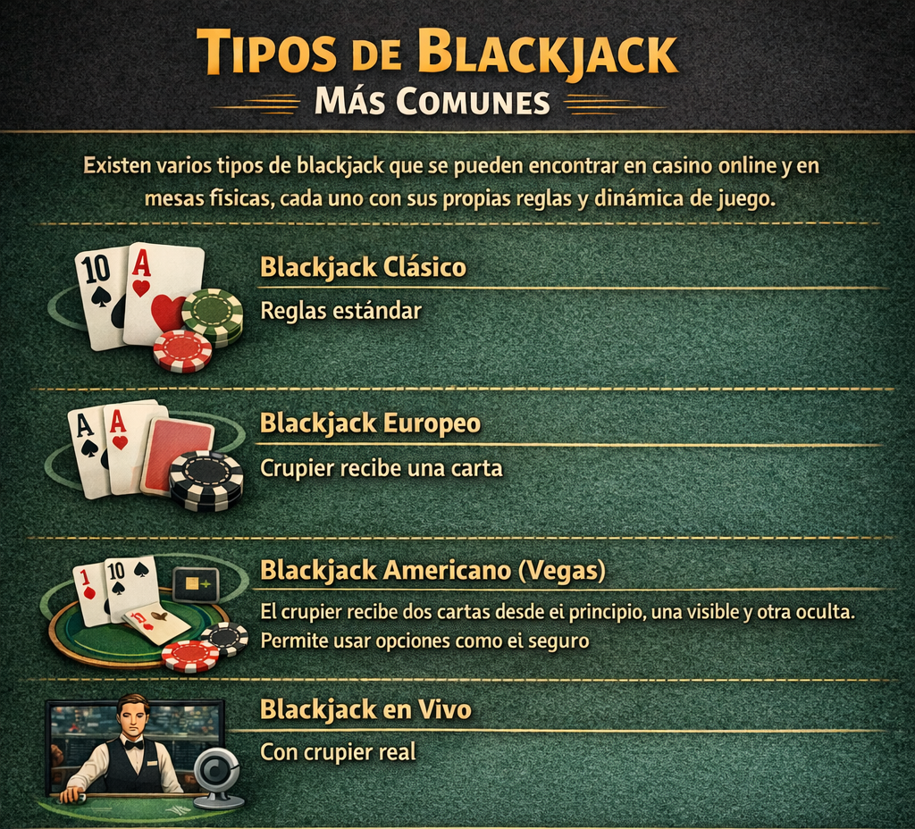 Tipos de blackjack