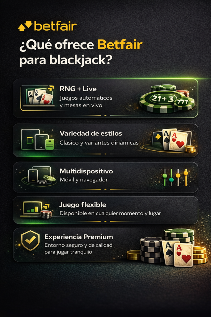 Blackjack Betfair